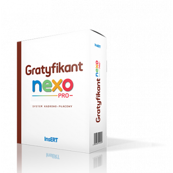 Gratyfikant nexo PRO 50 (licencja elektroniczna), Oprogramowanie Insert